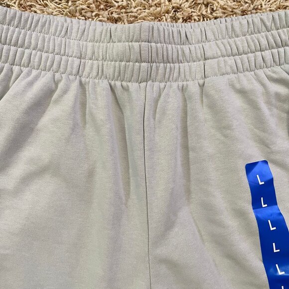 NEW Fila Women’s French Terry Joggers Pants Light Grey, Size Large (New) - Picture 4 of 9